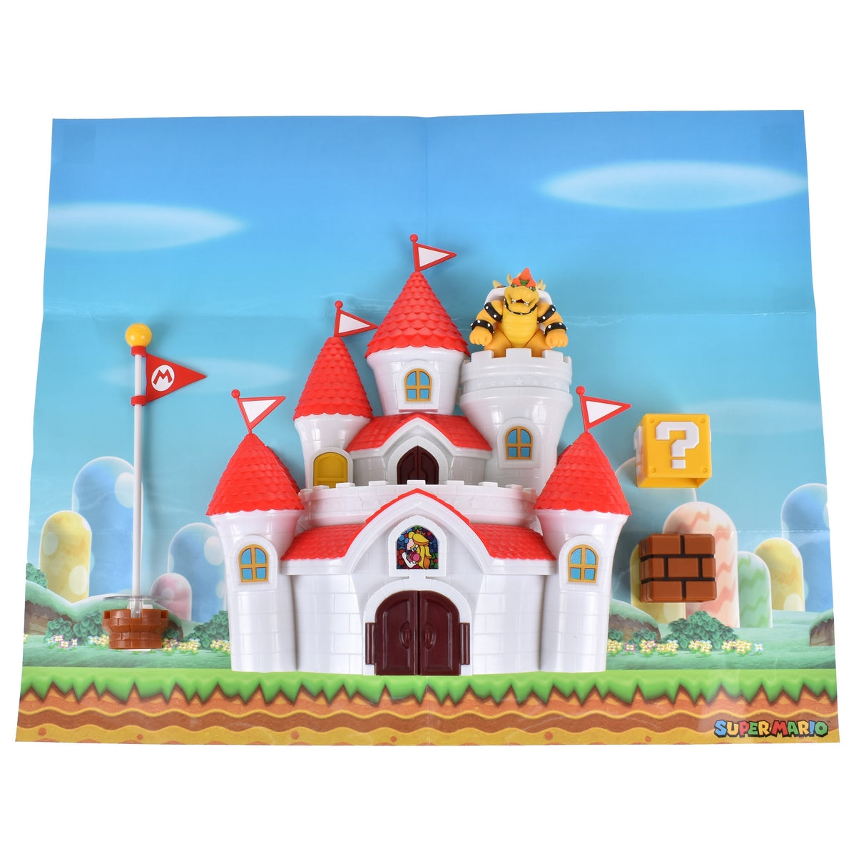 Playset Mushroom Kingdom Super Mario De Nintendo